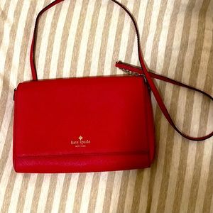 Kate Spade red crossbody bags
